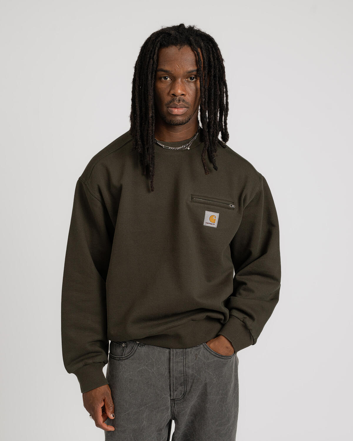 Carhartt WIP Detroit Sweat | I035547.4906 | AFEW STORE
